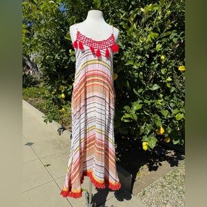 Rubyyaya gauze maxi sundress / Coverup - size S